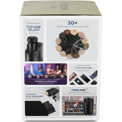 Kiiroo - keon wifi combo masturbador automático + feel stroker kiiroo caliente. Pt