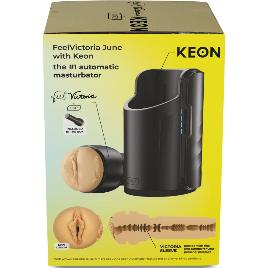 KIIROO - KEON WIFI COMBO VICTORIA JUNE MASTURBADOR AUTOMÁTICO + FEEL STROKER 3 Kiiroo - keon wifi combo victoria june masturbador automático + feel stroker - image 3