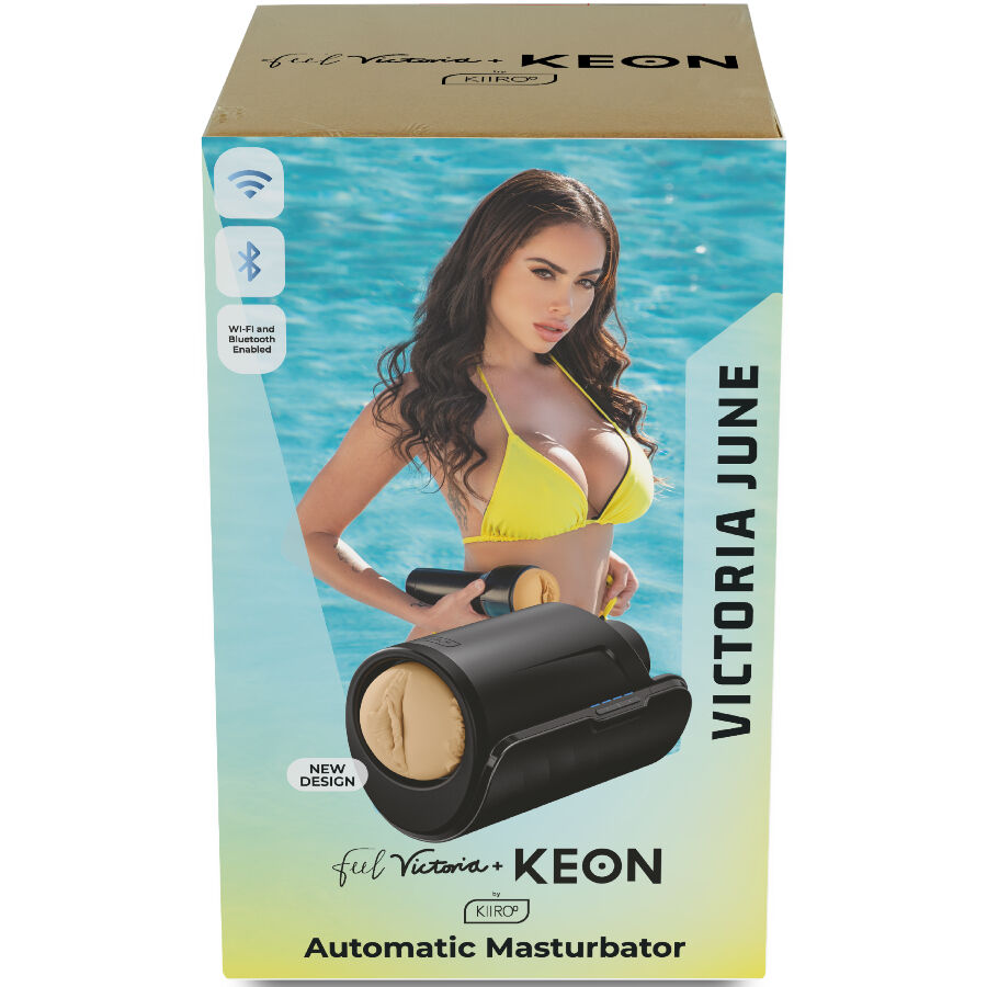 KIIROO - KEON WIFI COMBO VICTORIA JUNE MASTURBADOR AUTOMÁTICO + FEEL STROKER 1 Kiiroo - keon wifi combo victoria june masturbador automático + feel stroker