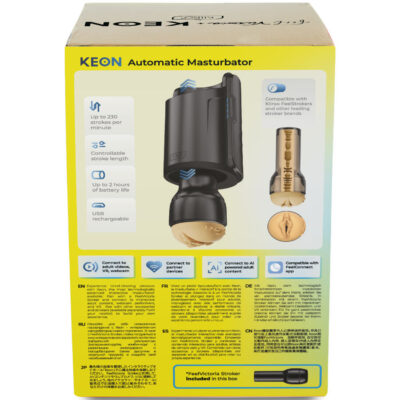Alternative view of KIIROO - KEON WIFI COMBO VICTORIA JUNE MASTURBADOR AUTOMÁTICO + FEEL STROKER