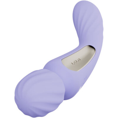 Lelo - vibrador switch wanda dupla estimulação lilas lelo caliente. Pt