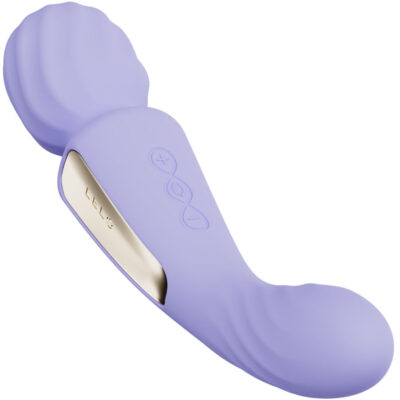 Lelo - vibrador switch wanda dupla estimulação lilas lelo caliente. Pt