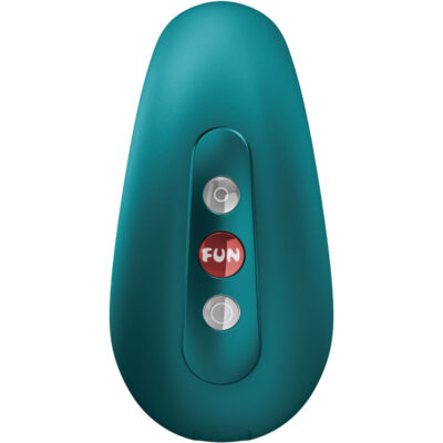 Fun factory - vibrador de pulsação de ar duplo cherie verde-garrafa fun factory caliente. Pt