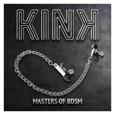 Kink - pinças de corrente plana prata 34 cm kink nipple grip caliente. Pt