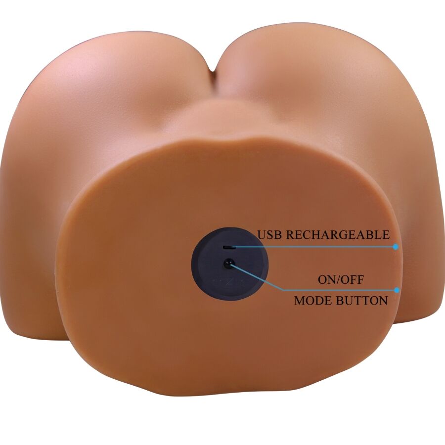 CRAZY BULL - WENDY VIBRADOR DE BUMBUM FEMININO REALISTA E SUCÇÃO COM SOM 11 KG 6 Crazy bull - wendy vibrador de bumbum feminino realista e sucção com som 11 kg - image 6