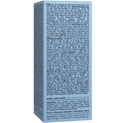 Mister size - gel retardante 50 ml mister size caliente. Pt