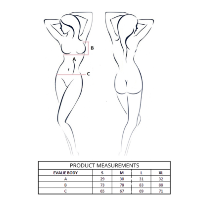 Passion - evalie body branco p/m passion woman teddies caliente. Pt
