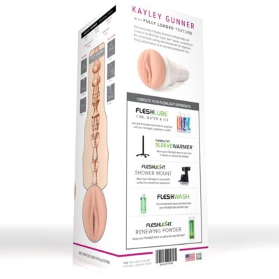 Fleshlight - kayley gunner masturbador de vagina fleshlight girls caliente. Pt