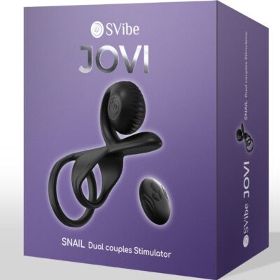 Snail vibe - jovi couples ring controle remoto preto snail vibe caliente. Pt