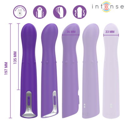 Intense - helena beads vibrador wiggle up & down 13,5 cm intense fun caliente. Pt