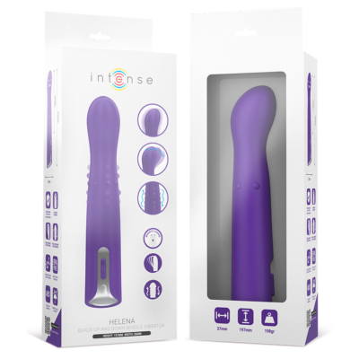 Intense - helena beads vibrador wiggle up & down 13,5 cm intense fun caliente. Pt