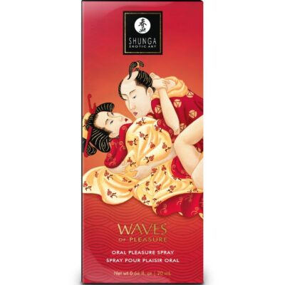 Shunga - spray oral sedutor de morango waves 20 ml shunga aphrodisiacs caliente. Pt