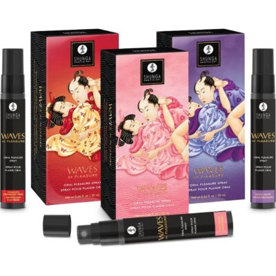Shunga - spray oral sedutor de morango waves 20 ml shunga aphrodisiacs caliente. Pt