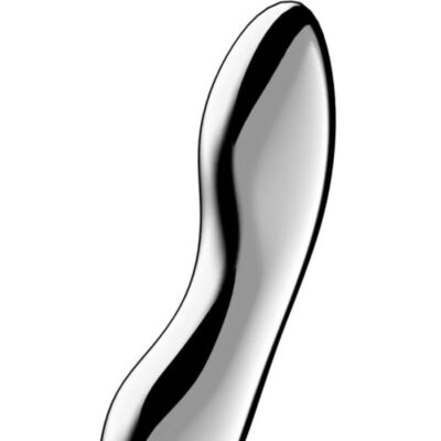 Satisfyer - cosmic crest 2 dildo de aço inoxidável com duas extremidades satisfyer dildo caliente. Pt