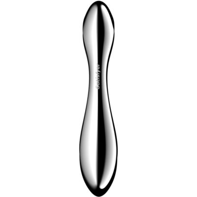 Satisfyer - pure gravity 2 dildo de aço inoxidável com duas extremidades satisfyer dildo caliente. Pt