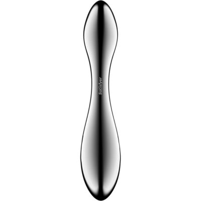 Satisfyer - pure gravity 3 dildo de aço inoxidável com duas extremidades satisfyer dildo caliente. Pt