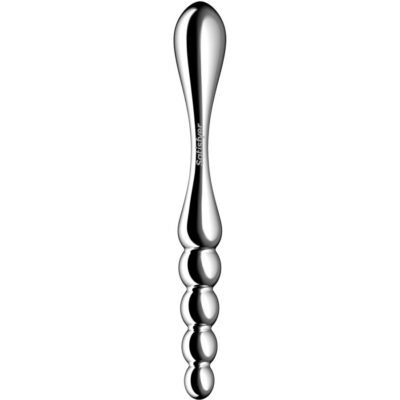 SATISFYER - STAR FORCE 1 DILDO DE AÇO INOXIDÁVEL COM DUAS EXTREMIDADES 8 Satisfyer - star force 1 dildo de aço inoxidável com duas extremidades satisfyer dildo caliente. Pt