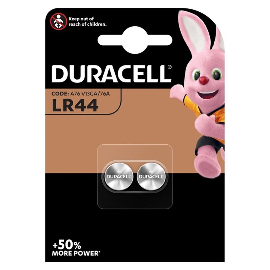 DURACELL - BATERIA LR44 1,5V 2 UNIDADES 1 Duracell - bateria lr44 1,5v 2 unidades