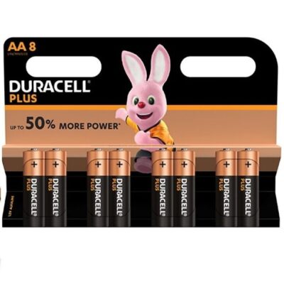 Alternative view of DURACELL - BATERIA PLUS POWER AA LR6 8UNIDADES