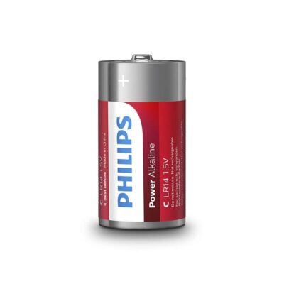 Alternative view of PHILIPS - POWER ALKALINE PILA C LR14 BLISTER * 2