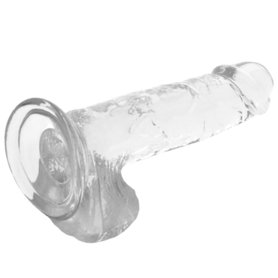 X ray - arnês + dildo transparente com bolas 20 cm -o- 4. 5 cm x ray caliente. Pt