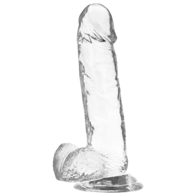 X ray - arnês + dildo transparente com bolas 20 cm -o- 4. 5 cm x ray caliente. Pt