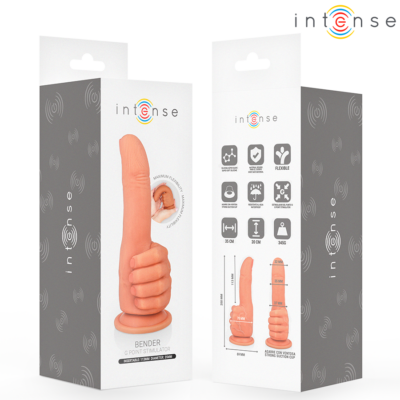 Intense - bender estimulador de ponto g mão flexível 11,3 cm intense fun caliente. Pt