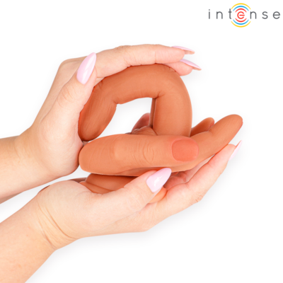 Intense - estimulador de ponto g leela mão flexível 12,6 cm intense fun caliente. Pt