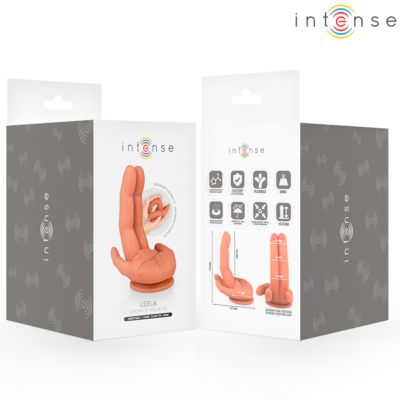 Intense - estimulador de ponto g leela mão flexível 12,6 cm intense fun caliente. Pt