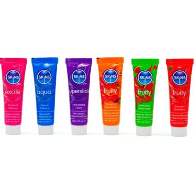 Alternative view of SKINS - KIT DE LUBRIFICANTES VITAL & FRUITY 6 x 12 ML
