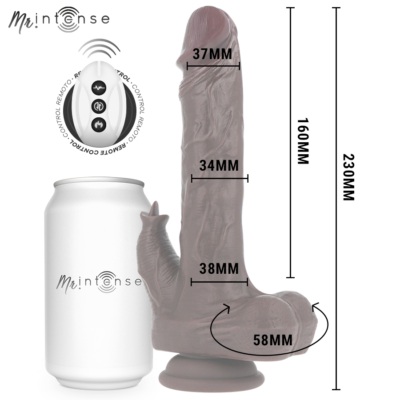 Alternative view of MR INTENSE - MORGAN PÊNIS REALISTA COM CONTROLE REMOTO 23 CM -O- 3,5 CM