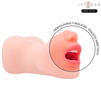Intense deep touch - masturbador riley com dupla boca e vagina intense deep touch caliente. Pt