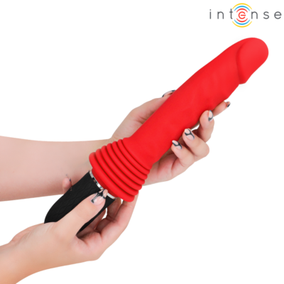 Intense - cynthia vibrador de impulso com controle remoto e aquecimento intense fun caliente. Pt