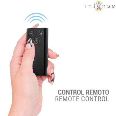 Intense - cynthia vibrador de impulso com controle remoto e aquecimento intense fun caliente. Pt