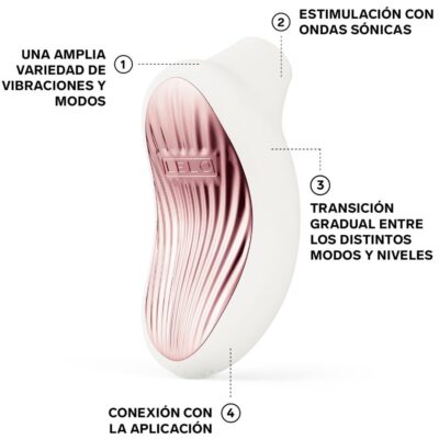 Lelo - sona 3 creme massageador clitórico sônico lelo caliente. Pt