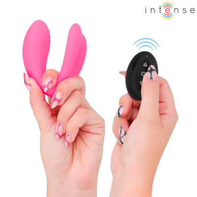 Intense - julia vibrador duplo com controle remoto intense couples toys caliente. Pt