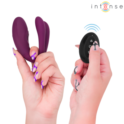 Intense - sandra - estimulador de toque e vibração com controle remoto intense couples toys caliente. Pt