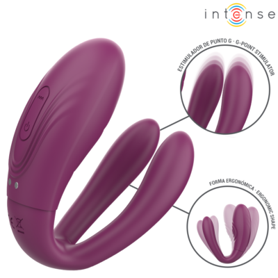 Intense - sandra - estimulador de toque e vibração com controle remoto intense couples toys caliente. Pt