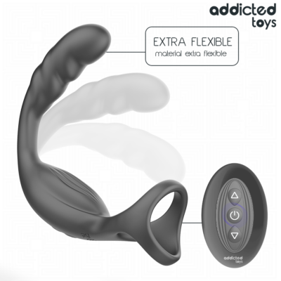 Alternative view of ADDICTED TOYS - ANEL PENIANO DUPLO PARA PRÓSTATA COM CONTROLE REMOTO
