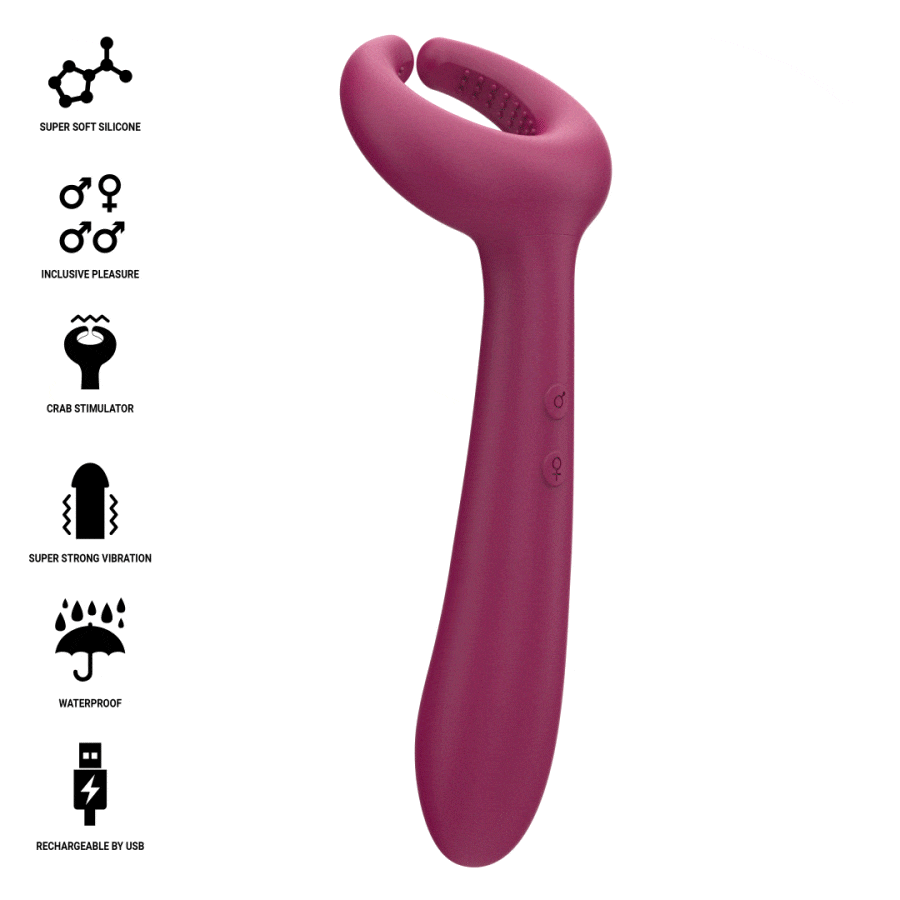 Alternative view of INTENSE - VIBRADOR DE CASAL INCLUSIVO ROWAN