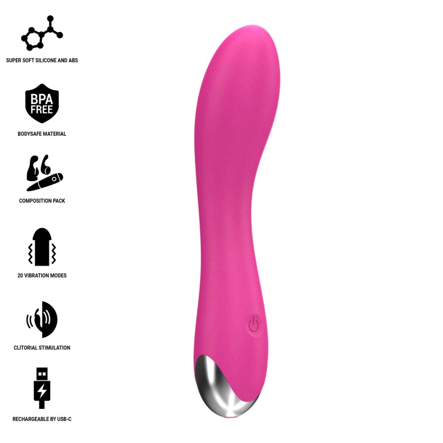 Alternative view of INTENSE - VIBRADOR CHER COM 20 PADRÕES E CABEÇAS INTERCAMBIÁVEIS