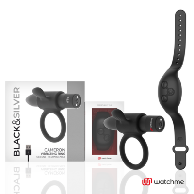 Alternative view of BLACK&SILVER - CAMERON CONTROLE REMOTO COCKRING WATCHME
