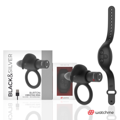Alternative view of BLACK&SILVER - BURTON REMOTE CONTROL COCKRING WATCHME