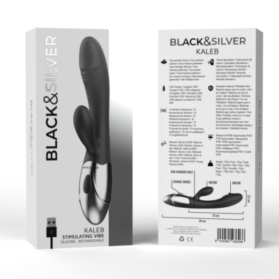 Black&silver - vibe estimulante kaleb black&silver caliente. Pt
