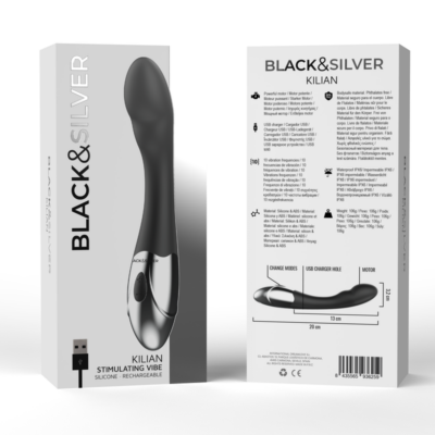 Black&silver - vibe estimulante kilian black&silver caliente. Pt