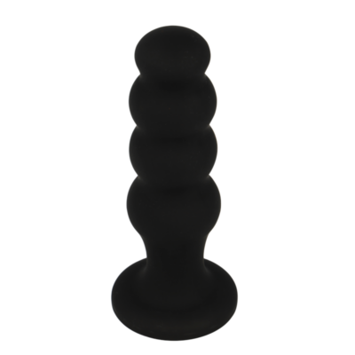 Black&silver - plug anal de silicone scott premium preto black&silver caliente. Pt