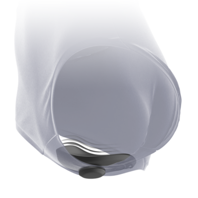 Black&silver - cala vibradora de silicone recarregvel preston preta black&silver caliente. Pt