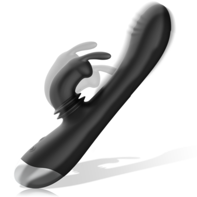 Black&silver - dj. Adam vibe estimulante silicone recarregável preto black&silver caliente. Pt