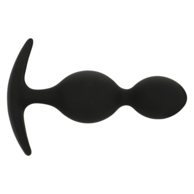 Black&silver - orson plug silicone 2 ondas anais 9 cm - image 4