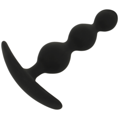Alternative view of BLACK&SILVER - CORRENTE DE BOLA ANAL RUPERT 10 CM